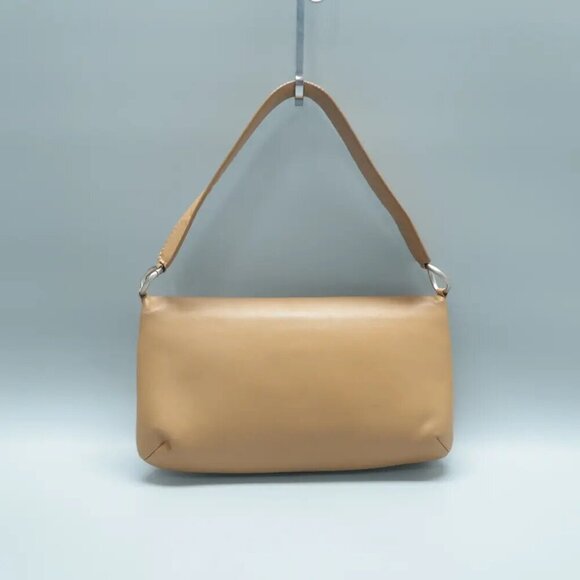 100% Authentic CHANEL Brown Leather Shoulder Bag 1474-111024 - Picture 2 of 12